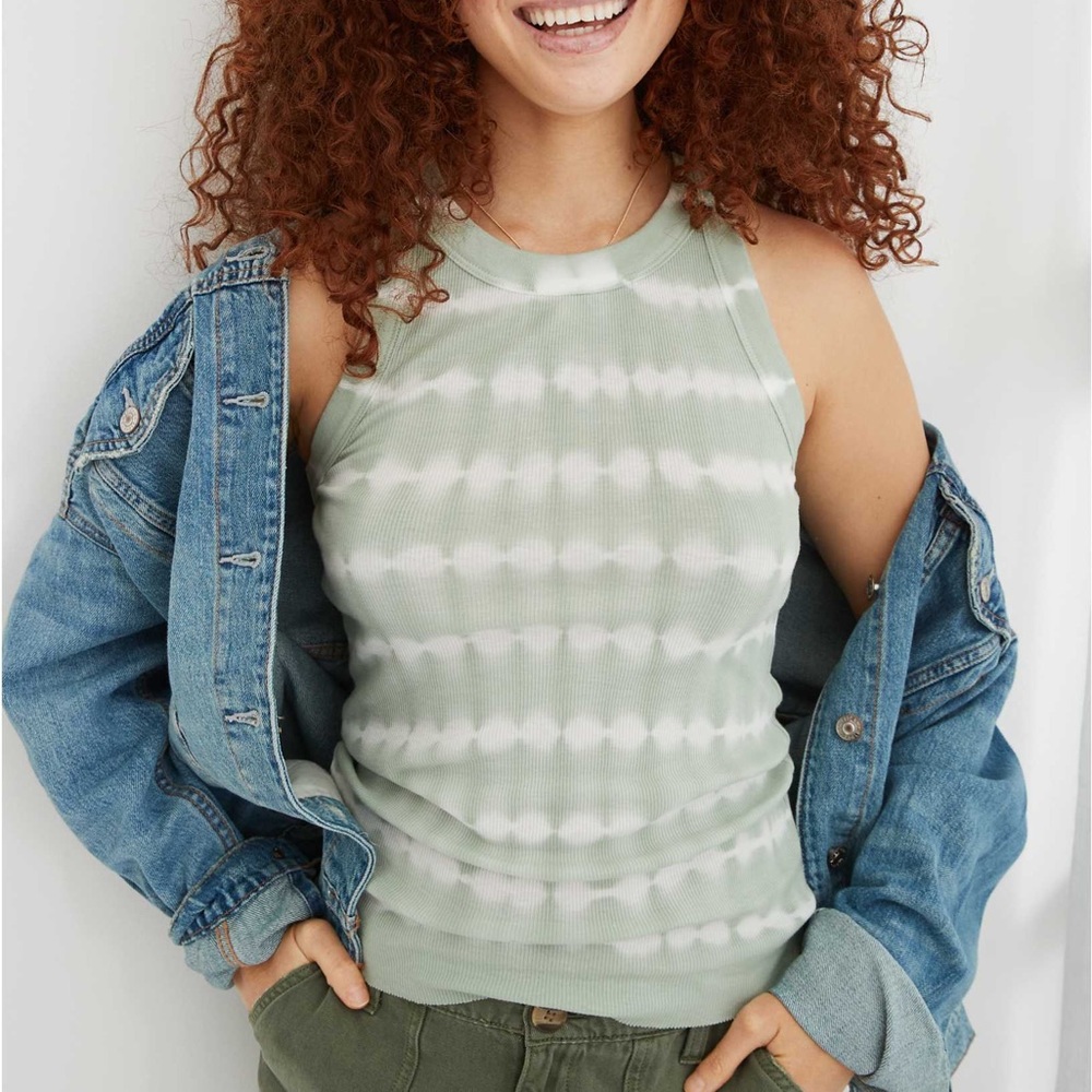 FREE WITH PURCHASE: Aerie No BS High Neck Tank Top